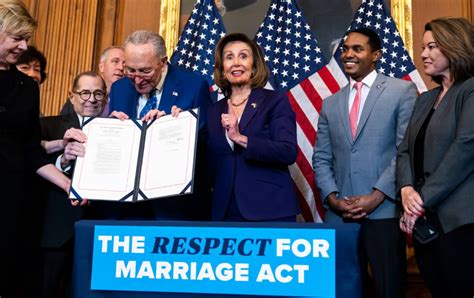 Is The Respect For Marriage Act A Win For The Right The Nation Fund