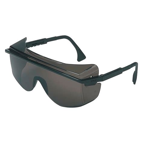 Uvex® S2504 Astro Over The Glass Safety Glasses With Black Frames Gray Lens