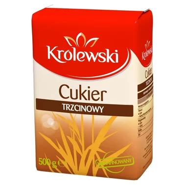 Cukier Królewski Cukier trzcinowy nierafinowany 500 g promocja