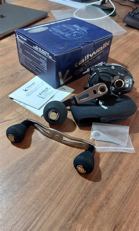 Tailwalk Elan Super Wide Power Bl Baitcast Reel Sports Equipment