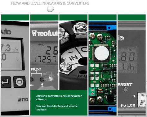 Flow And Level Indicators Converters Tecfluid Tecfluid Equipos De