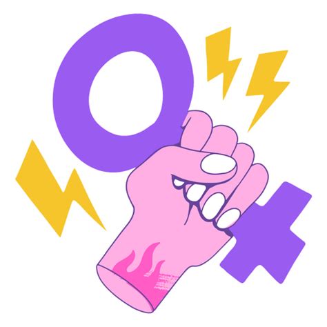 Feminism Color Stroke Symbol Png And Svg Design For T Shirts