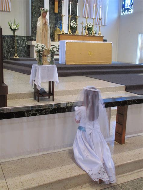 Memories of a Catholic Wife & Mother: First Confession and First Holy Communion