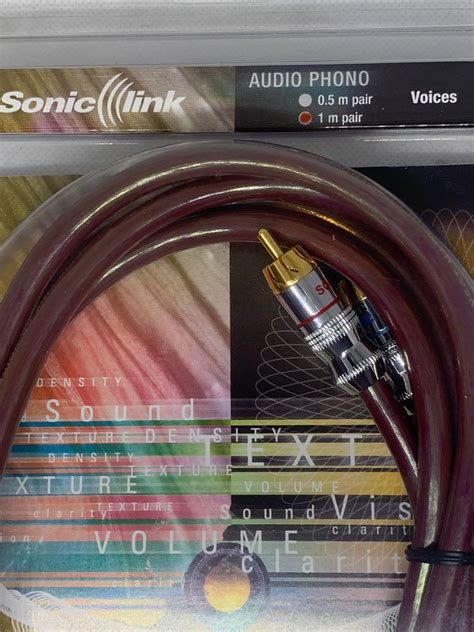 Soniclink Voices Interconnect From England Audio Other Audio