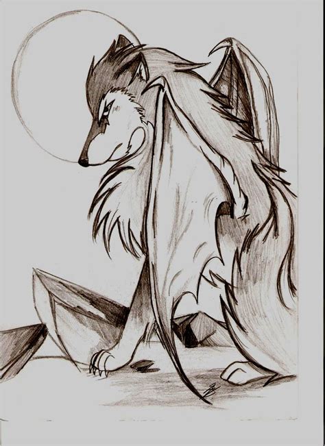 demon wolf by wolfgirl832 on DeviantArt