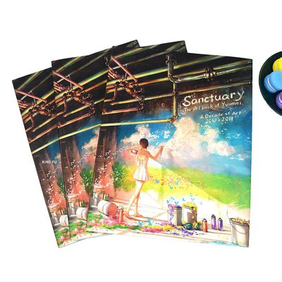 Fsc Sgs Hardcover Book Printing Custom Cmyk Art Photo Books