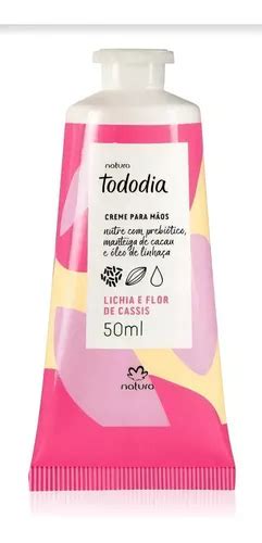 Tododia Natura Creme Para M Os Flor De Lichia E Cassis Ml Mercadolivre