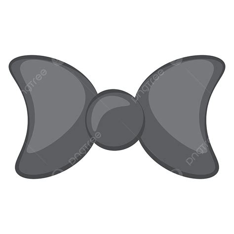 Grey Bow Tie Clipart