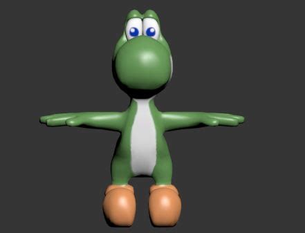 Yoshi 3D Models for Download | TurboSquid