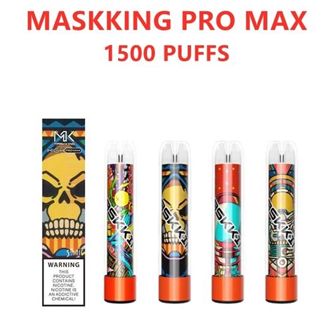 Mexico Fruit Juice 45ml Maskking 1500 Puffs Pro Max Disposable Vape