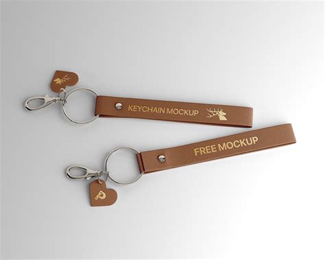 Free Leather Keychain Mockup Psd Free Psd Templates