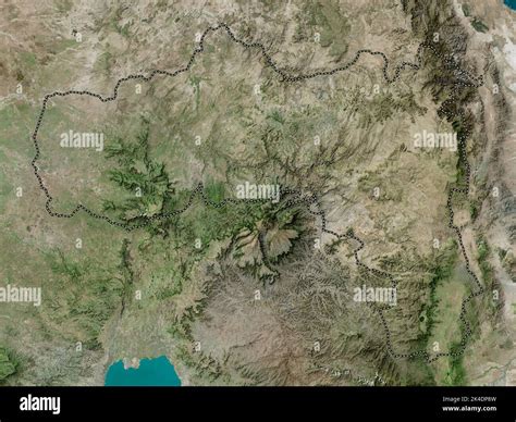 Tigray State Of Ethiopia High Resolution Satellite Map Stock Photo