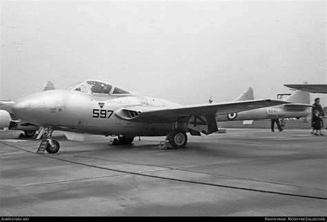 Aircraft Photo Of Xg743 De Havilland Dh 115 Sea Vampire T22 Uk