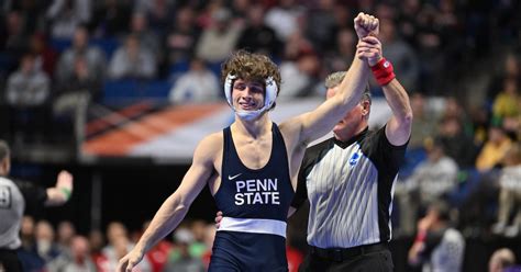 Ncaa Wrestling Tournament 2023 Levi Haines Punches Ticket To Finals As