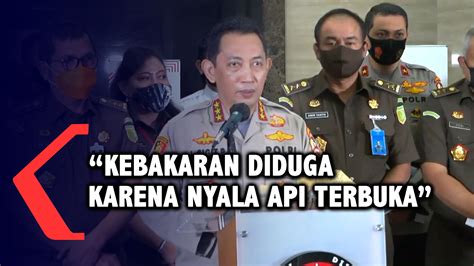 Full Kronologi Kebakaran Gedung Kejaksaan Agung