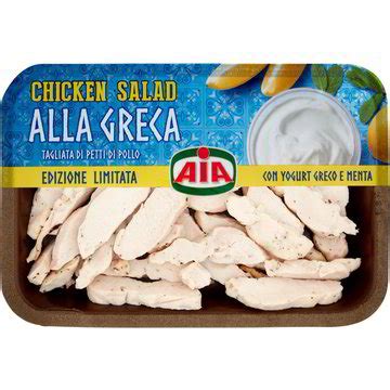 Pollo Tagliata Di Petto Chicken Salad Alla Greca AIA 280 G Coop Shop