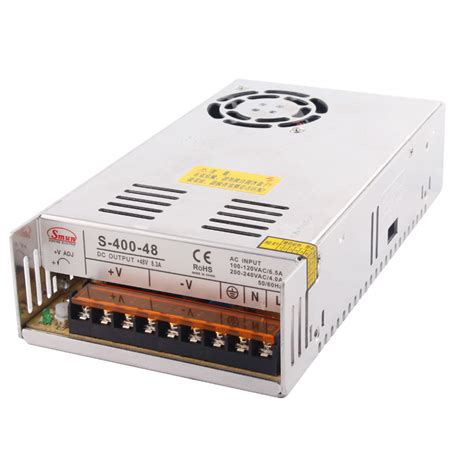 Smun S 400 48 400W 48VDC 8 3A AC DC LED Power Supply SMPS Switching