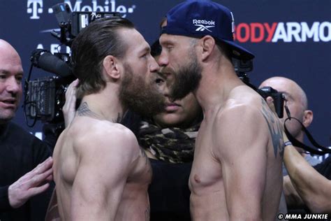 Conor Mcgregor Donald Cerrone Ufc 246 Weigh Ins MMA Junkie