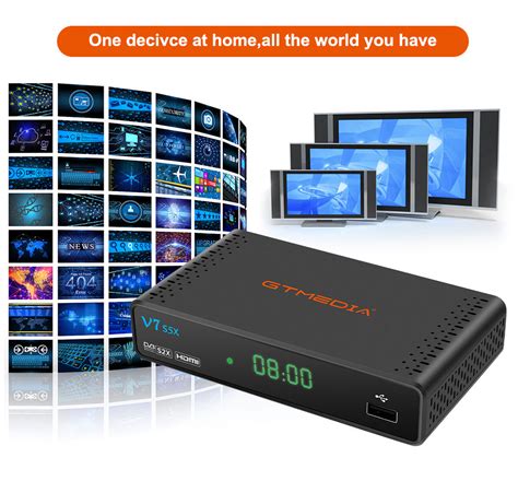 New Gtmedia V S X H Dvb S X K Fta Satellite Tv Receiver Hd