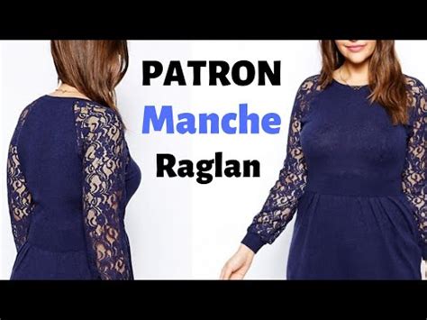 TUTO PATRON Manche RAGLAN méthode inratable débutant YouTube