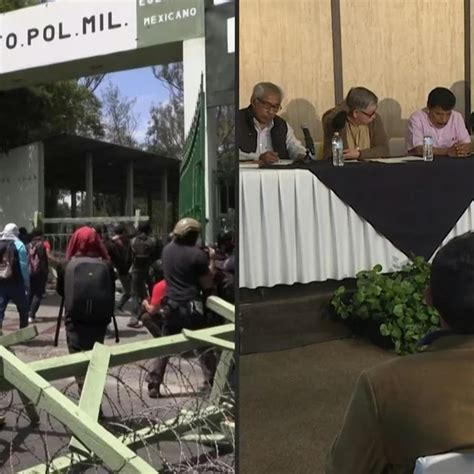 Disturbios En Cuartel Militar Mexicano Que Recibe Por Primera Vez A Víctimas De Guerra Sucia