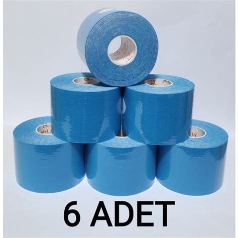 Bia Tape Kinesio 5 cm x 5 M Açık Mavi Rengi Sporcu Bandı Fiyatı