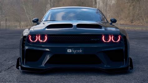 Dodge Challenger Demon Custom Wide Body Kit By Hycade Buy With Delivery