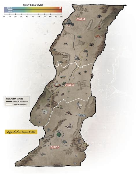 The Divide Fallout Map