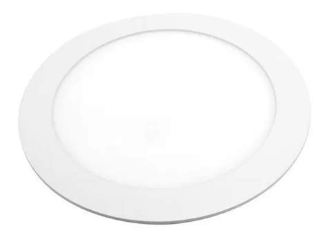 Panel LED Integrado Redondo Lorenzetti 24 W 6500 K Color Blanco