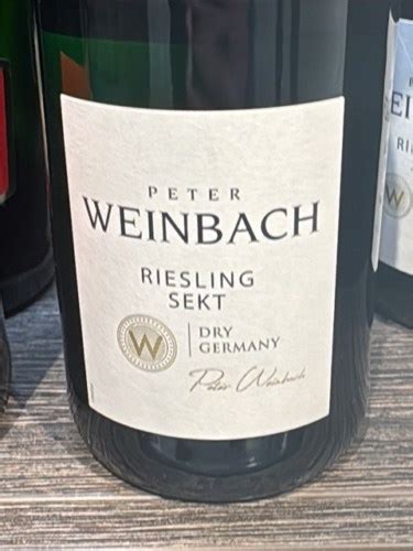 Peter Weinbach Riesling Sekt Dry Vivino Us