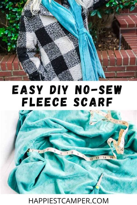 How To Make A No Sew Fleece Scarf Artofit