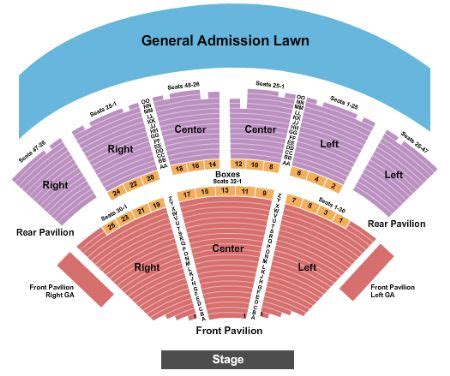 Ravinia Pavilion Tickets and Ravinia Pavilion Seating Chart - Buy ...