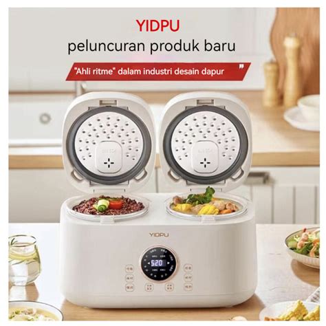 Jual Yidpu Double Ball Double Body Smart Rice Cooker Multifungsi Rumah