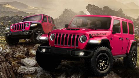 Tuscadero Pink Is A Shockingly Popular Choice On The Jeep Wrangler