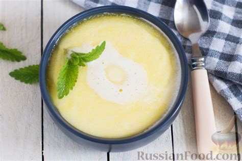 Рецепт: Кукурузная каша на молоке на RussianFood.com