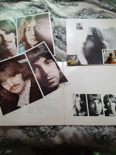 The Beatles White Album Original 1968 Vinyl 2 Lp Numbered Photos