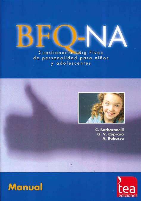 BFQ NA Cuestionario Big Five de Personalidad para Niños y