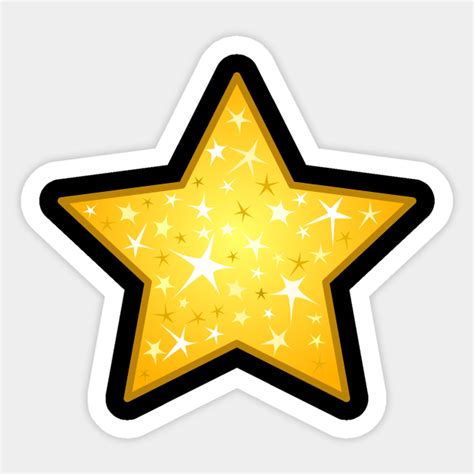 Gold Star Sticker Ubicaciondepersonascdmxgobmx