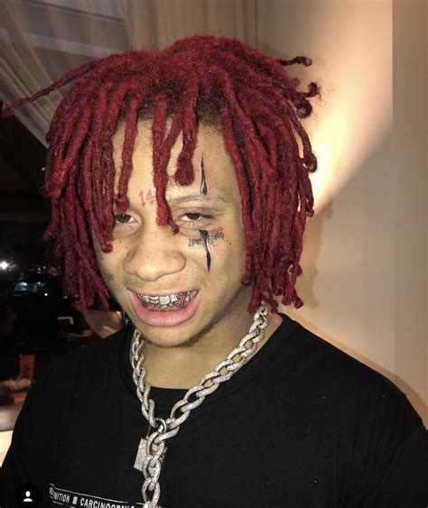 Pin By ♛ Brooke On Trippie Redd Trippie Redd Red Hair Rap Aesthetic