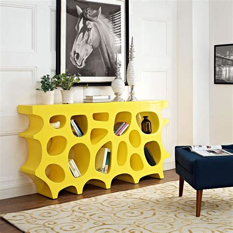 51 Console Tables That Take A Creative Approach To Everyday Storage And