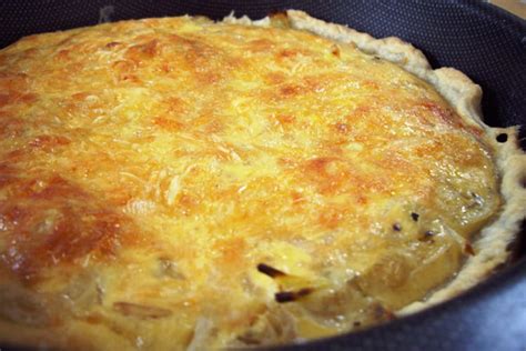 Recette de Quiche à l oignon végétarienne la recette facile