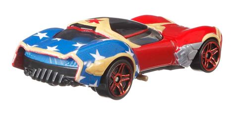 Hot Wheels Mulher Maravilha Dc Comics Character Cars Parcelamento Sem Juros