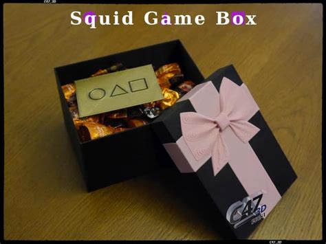 My 3d Printed Squid Game Box With A Card Rsquidgame