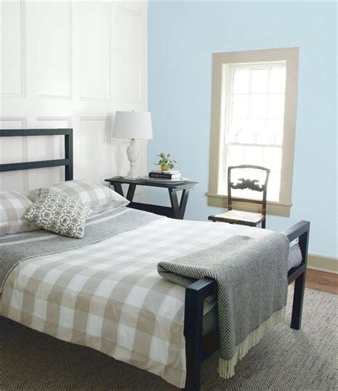 Breath Of Fresh Air By Benjamin Moore Blue Color Paint Bedroom