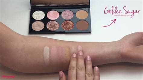 Makeup Revolution Blush Palette Golden Sugar Review Saubhaya Makeup