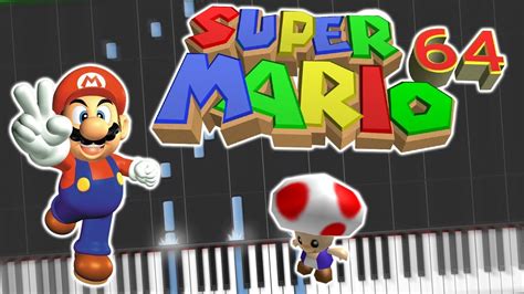 Super Mario 64 Dire Dire Docks Piano Tutorial Synthesia Youtube