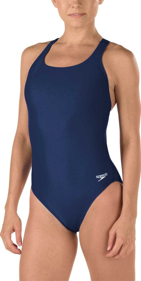 Speedo Womens Powerflex Eco Chlorine Resistant Ultraback One Piece