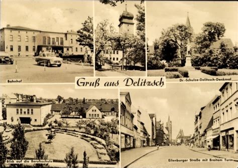 Ansichtskarte Postkarte Delitzsch In Nordsachsen Akpool De