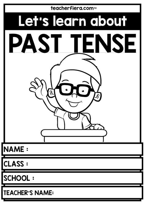 Let’s Learn About Past Tense Booklet