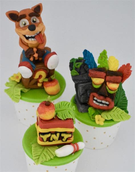 Crash Bandicoot Cupcakes Decorated Cake By Julianas Cakesdecor